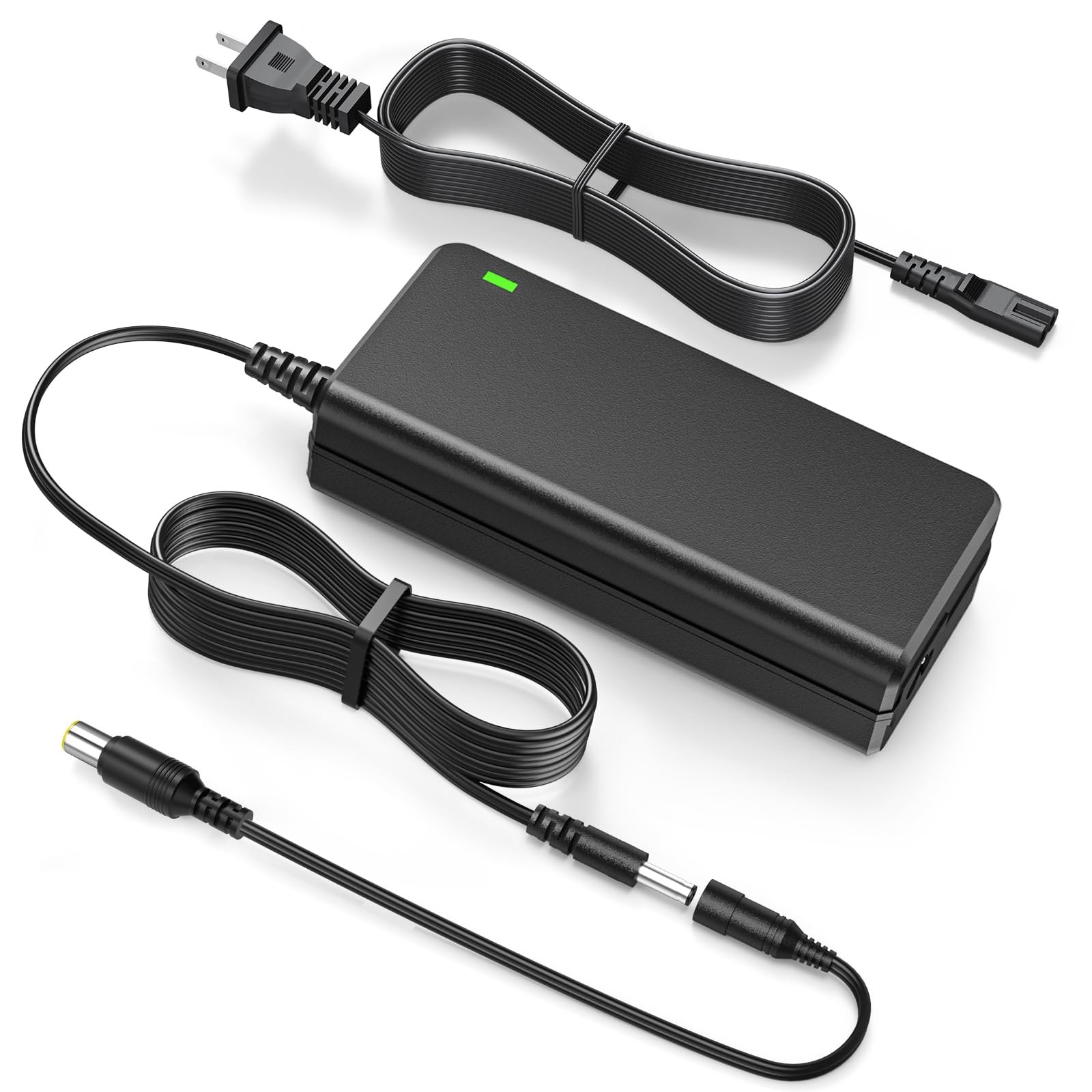 15V AC/DC Adapter Charger for GRECELL T300 300W Power Station 7.5 feet, Black