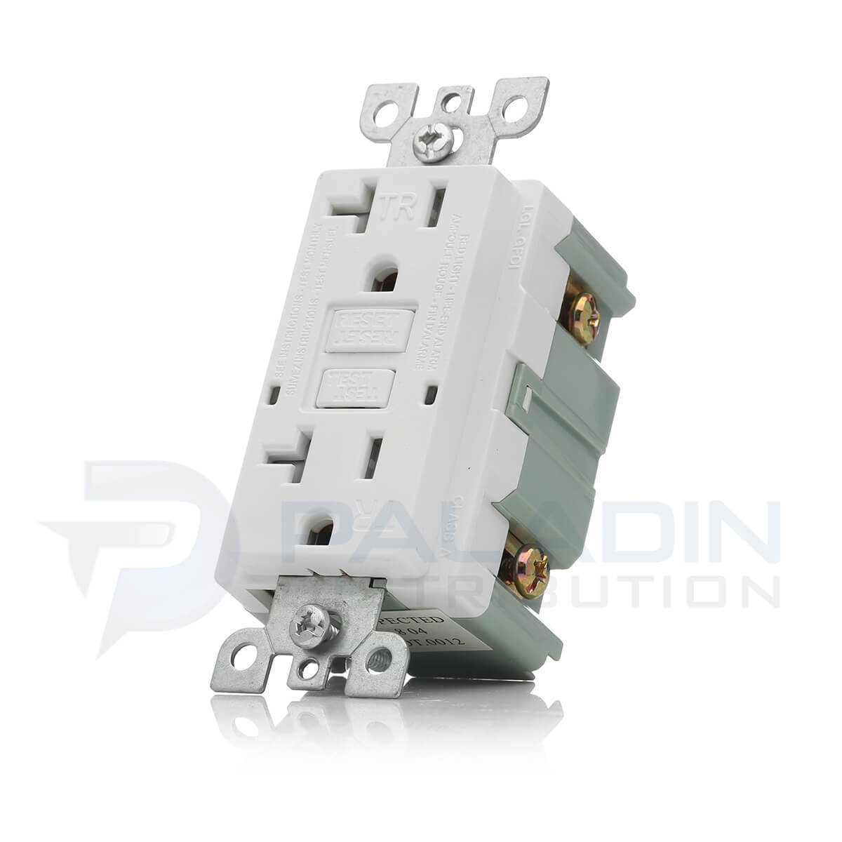 20A Amp GFCI Tamper Resistant Safety Outlet – UL Listed TR Self-Test (10 Pack)