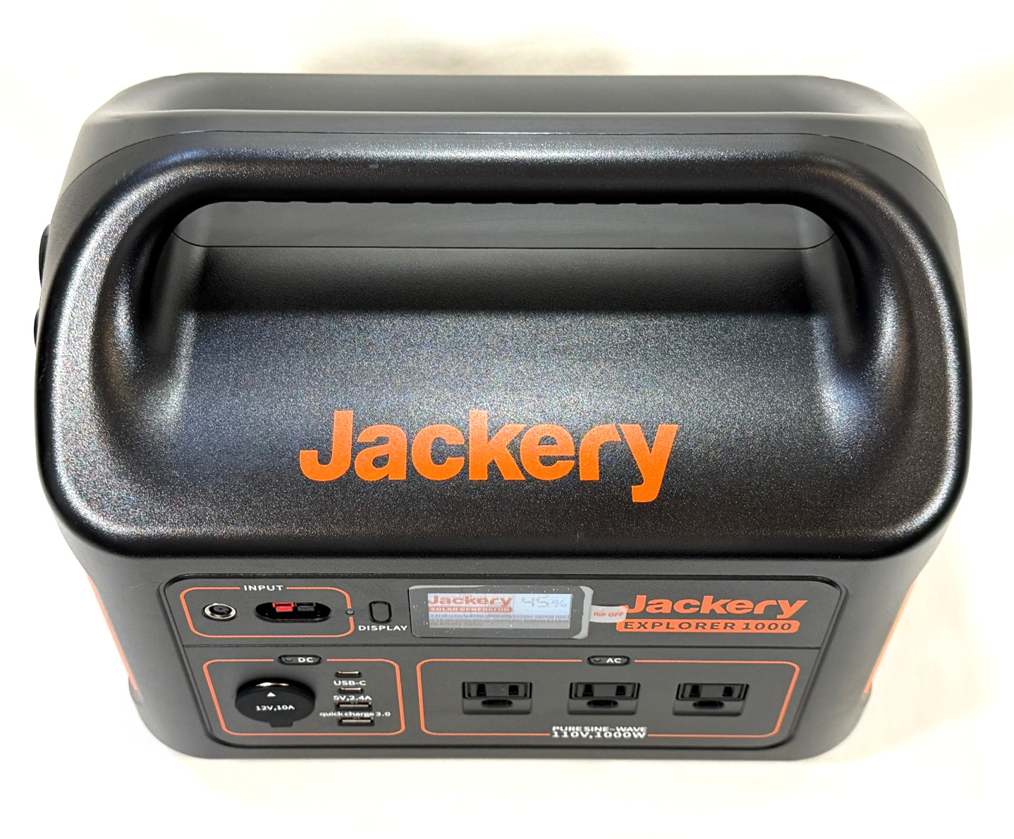Jackery Explorer 1000 Portable Power Station Generator w/ Charger