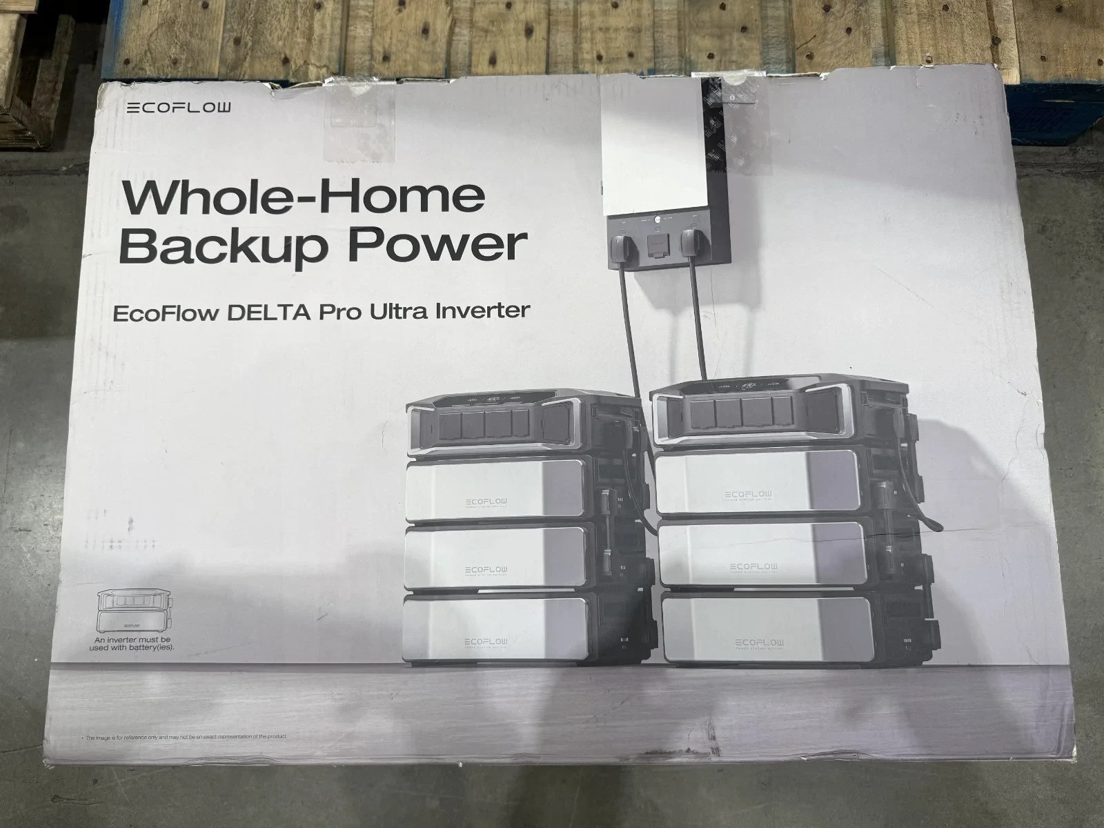 EcoFlow 7200W Delta Pro Ultra Smart Inverter Home Backup Open Box Plus Kart