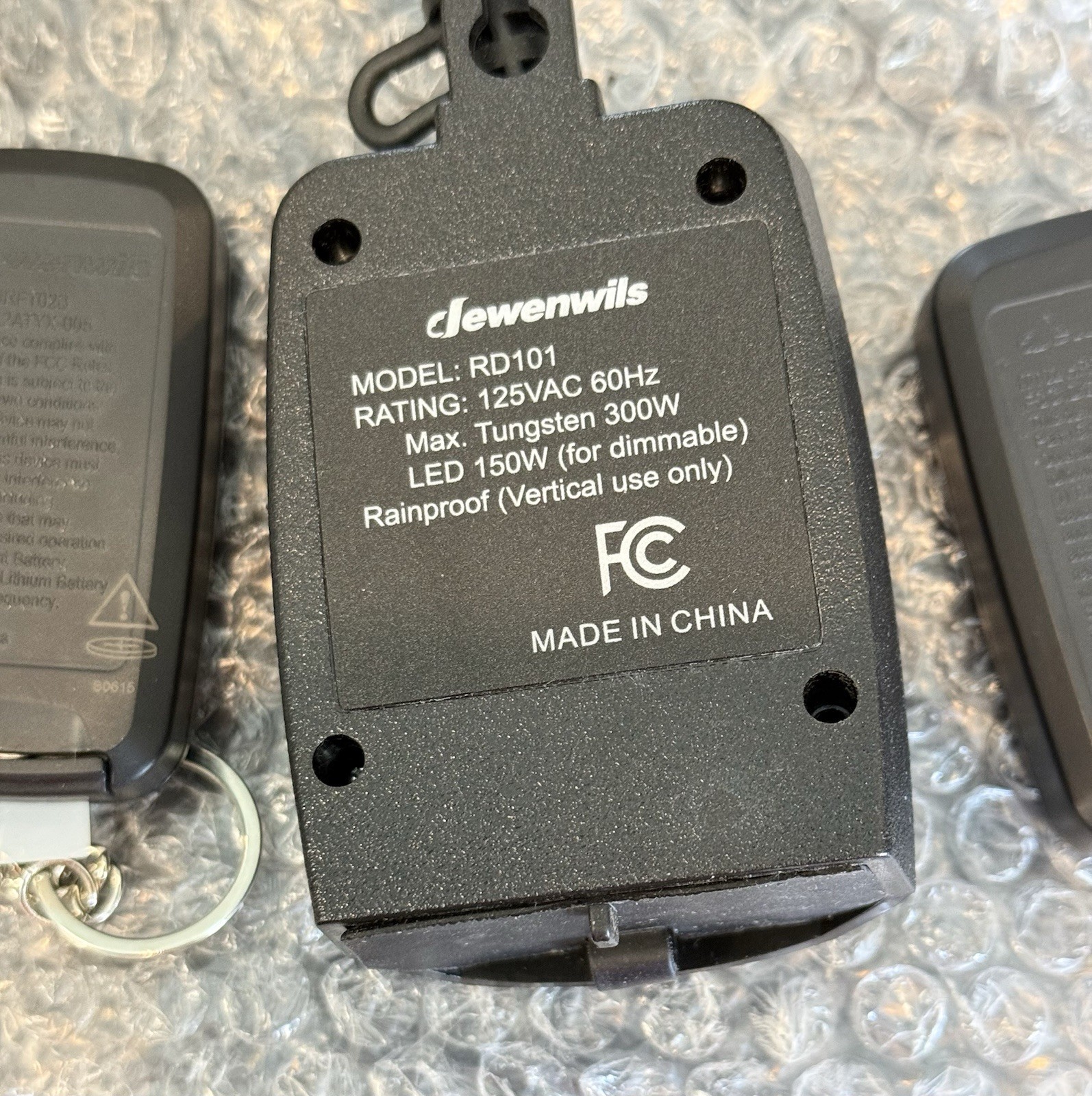 Dewenwils Outdoor Remote Control Dimmer HORD03B Black – A2000