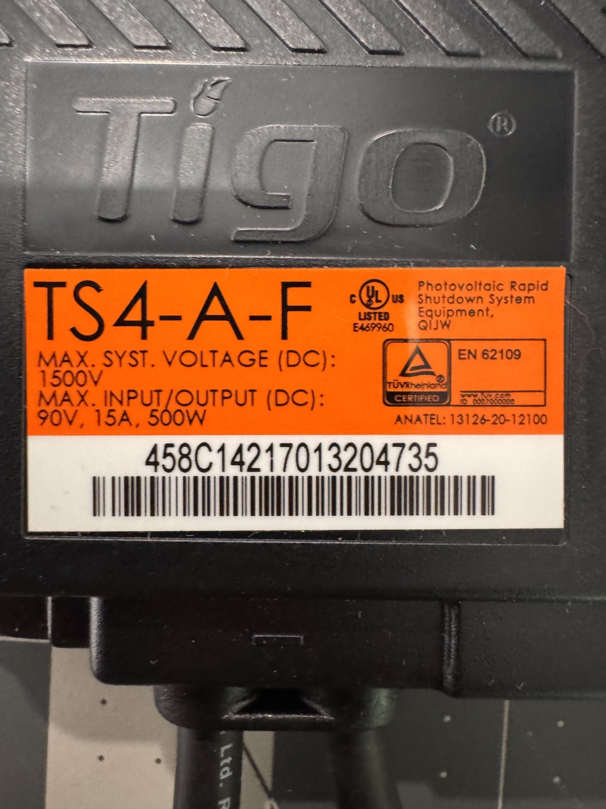 20 x Tigo TS4-A-F Rapid Shutdown Device for Solar Systems NEW BOX.