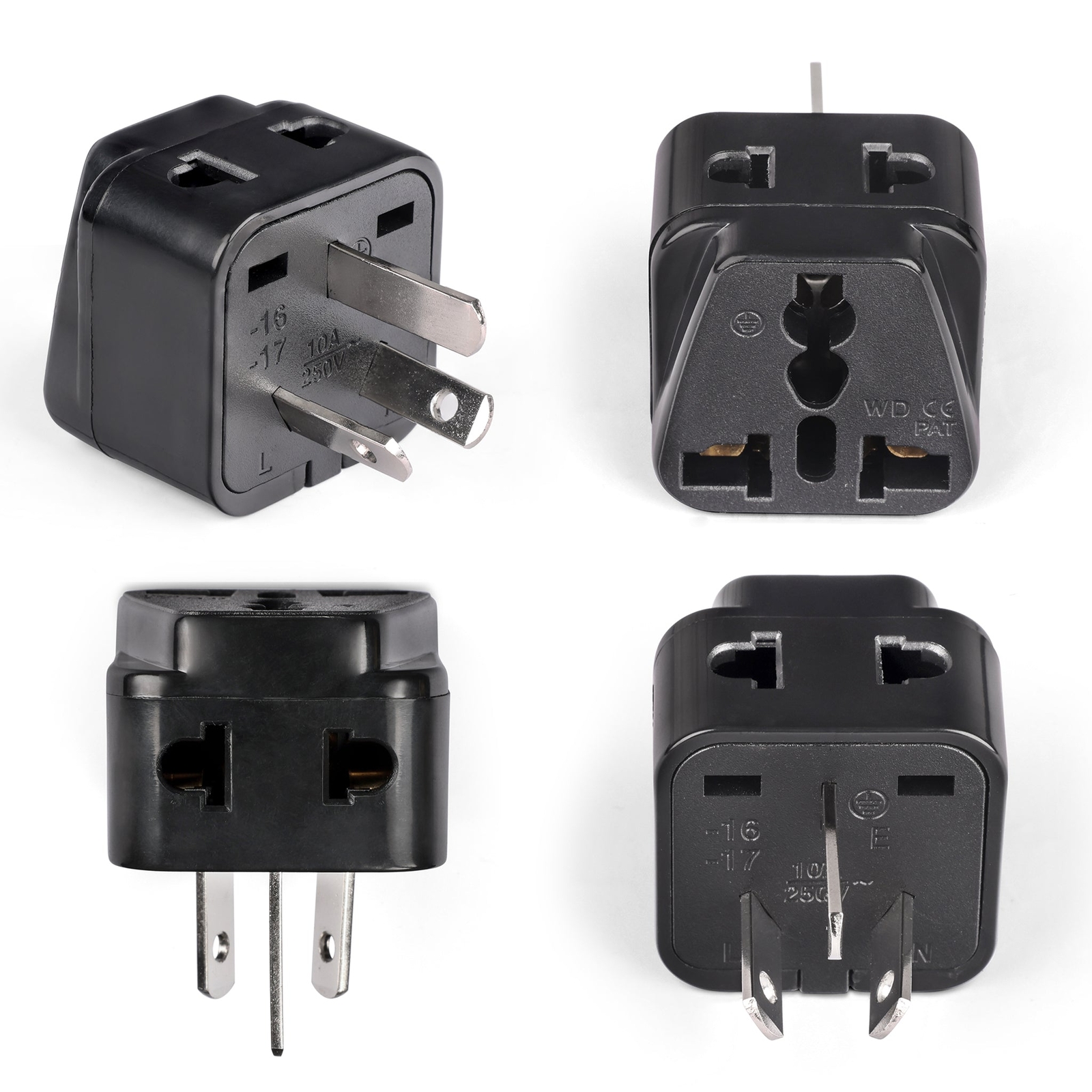 Australia, China Travel Adapter – 2 in 1 – Type I – Compact Design (DB-16)