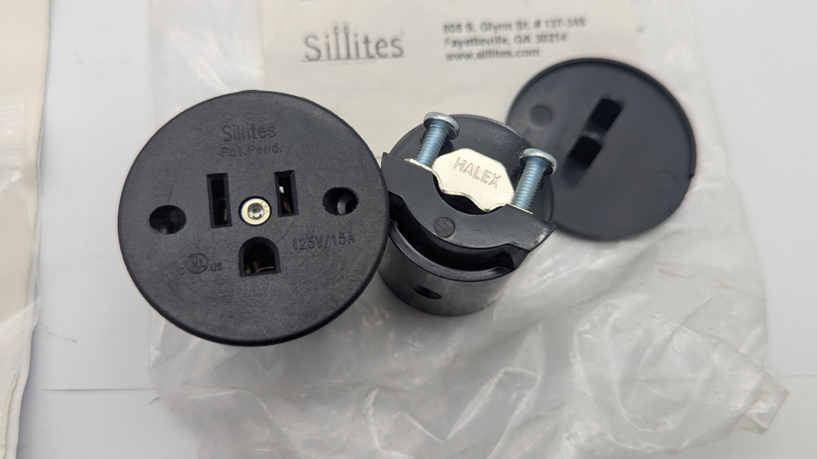Sillite SCRMB SELF-CONTAINED RECEPTACLE WINDOW SILL TABLE CABINET 125V 15AMP