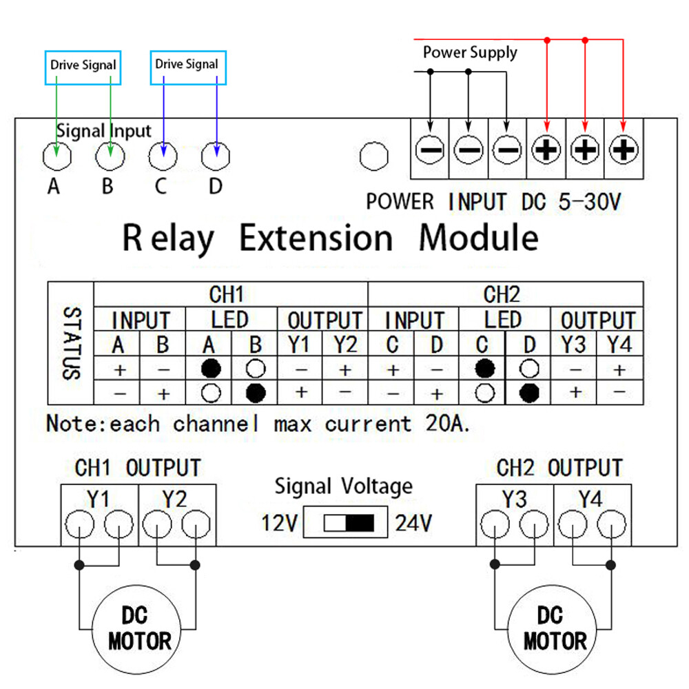 Single/Dual Axis Solar Tracker LCD Controller W/ Relay Extension Module Kits AT
