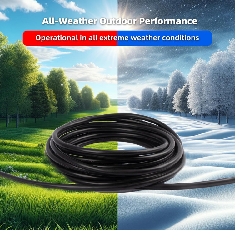 Alargador de Corriente 150 FT 16 AWG SJTW para Uso General Exterior