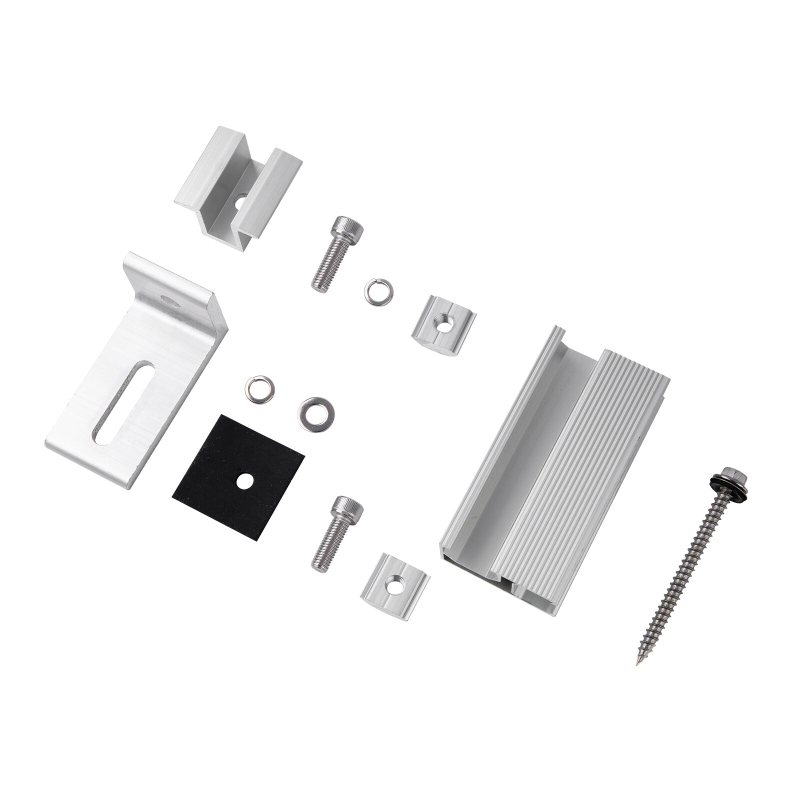 Adjustable Roof Solar Panel Mounting Brackets Kit System for 1-4PCS Solar Panels