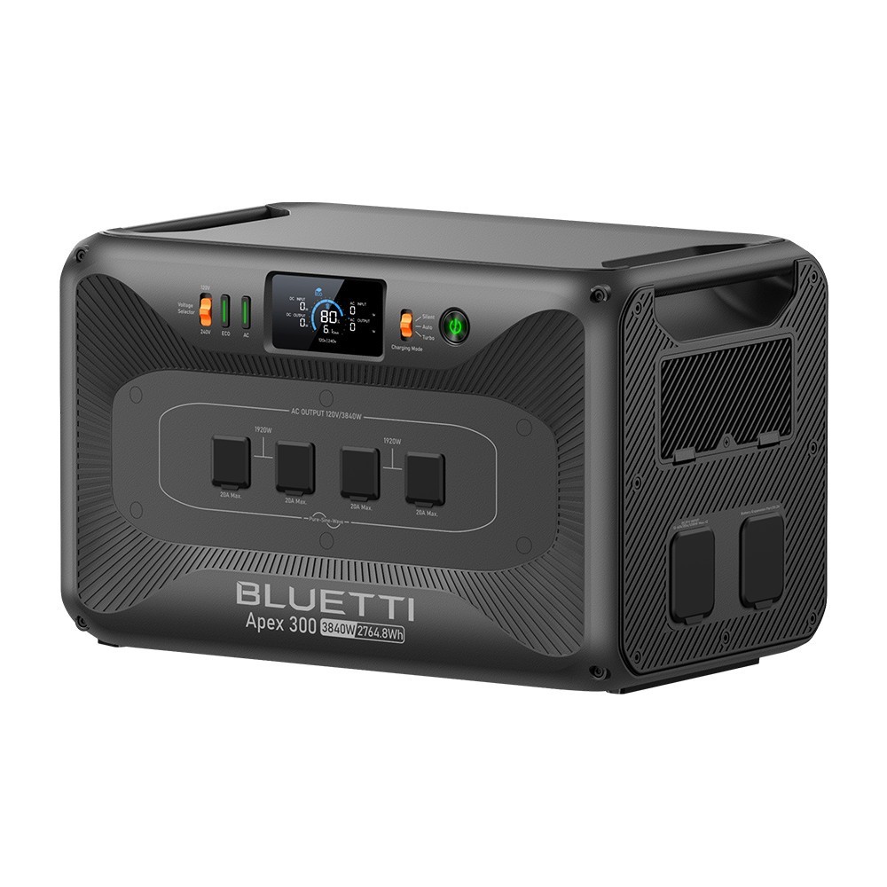 BLUETTI Apex 300+2B300K 8294.4Wh Power Station Generator for Power Outage