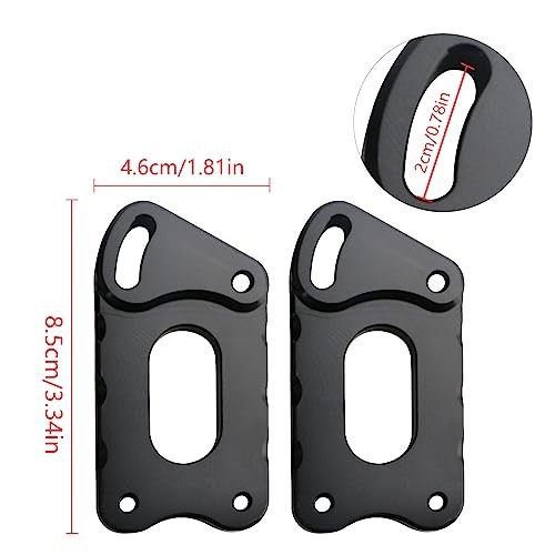 CNC Adjuster Windshield Risers for Kawasaki KLR650 2022 2023 2024 Motorcycle