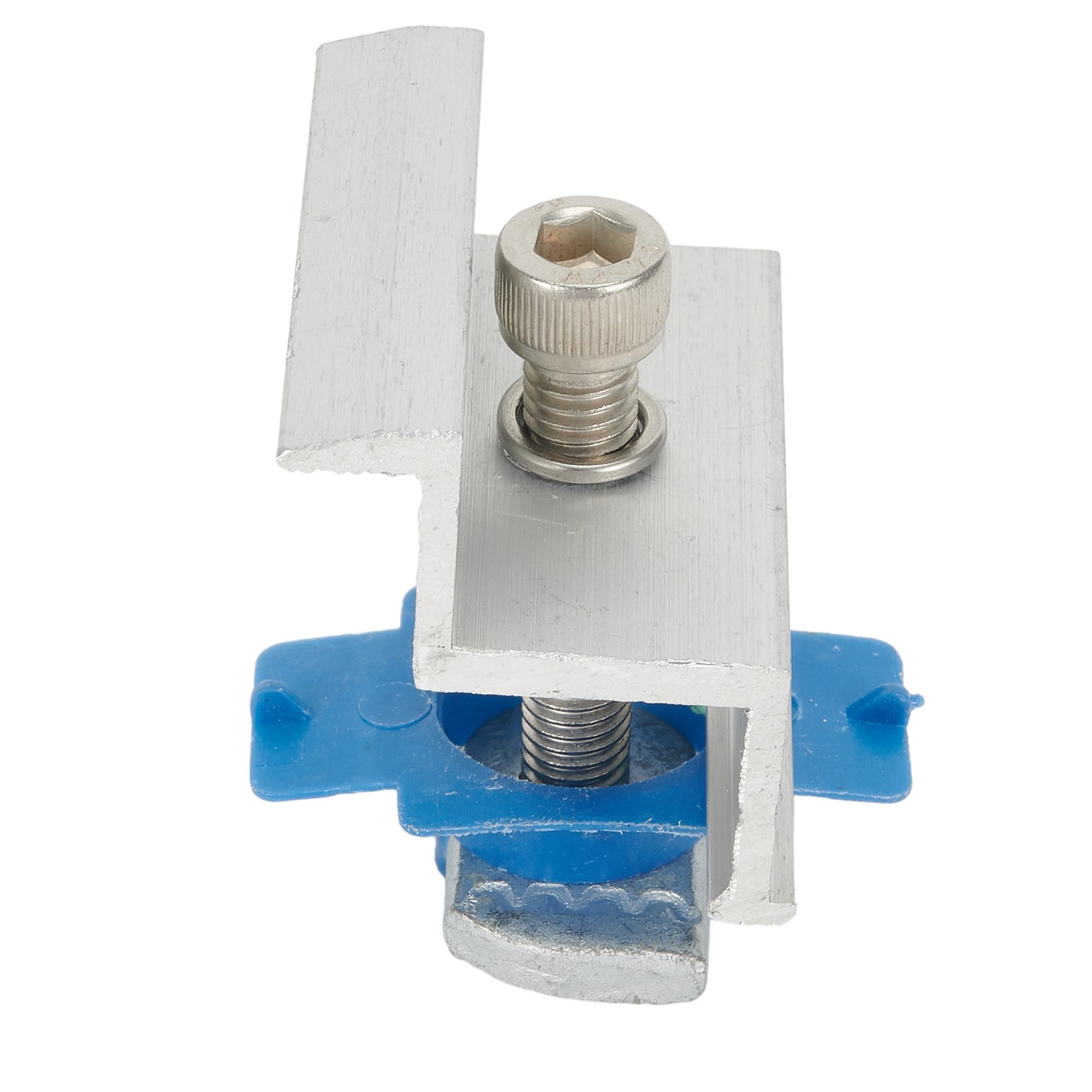 Bracket Solar Panel Aluminium Alloy End /Middle Clip For Mounting Rail