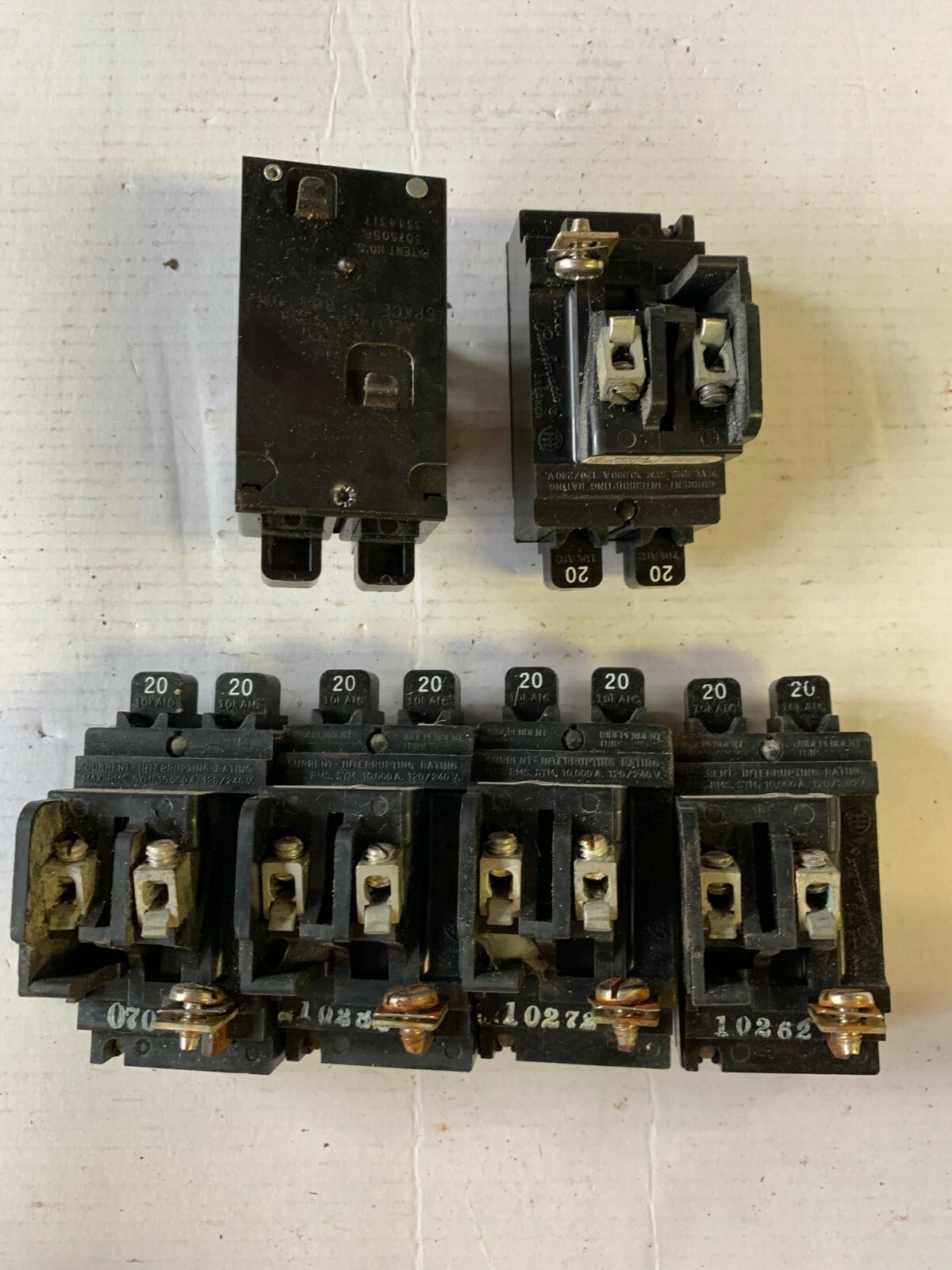PUSHMATIC Bulldog Gould ITE Circuit Breaker 1 or 2 pole 1yr warranty-pick model