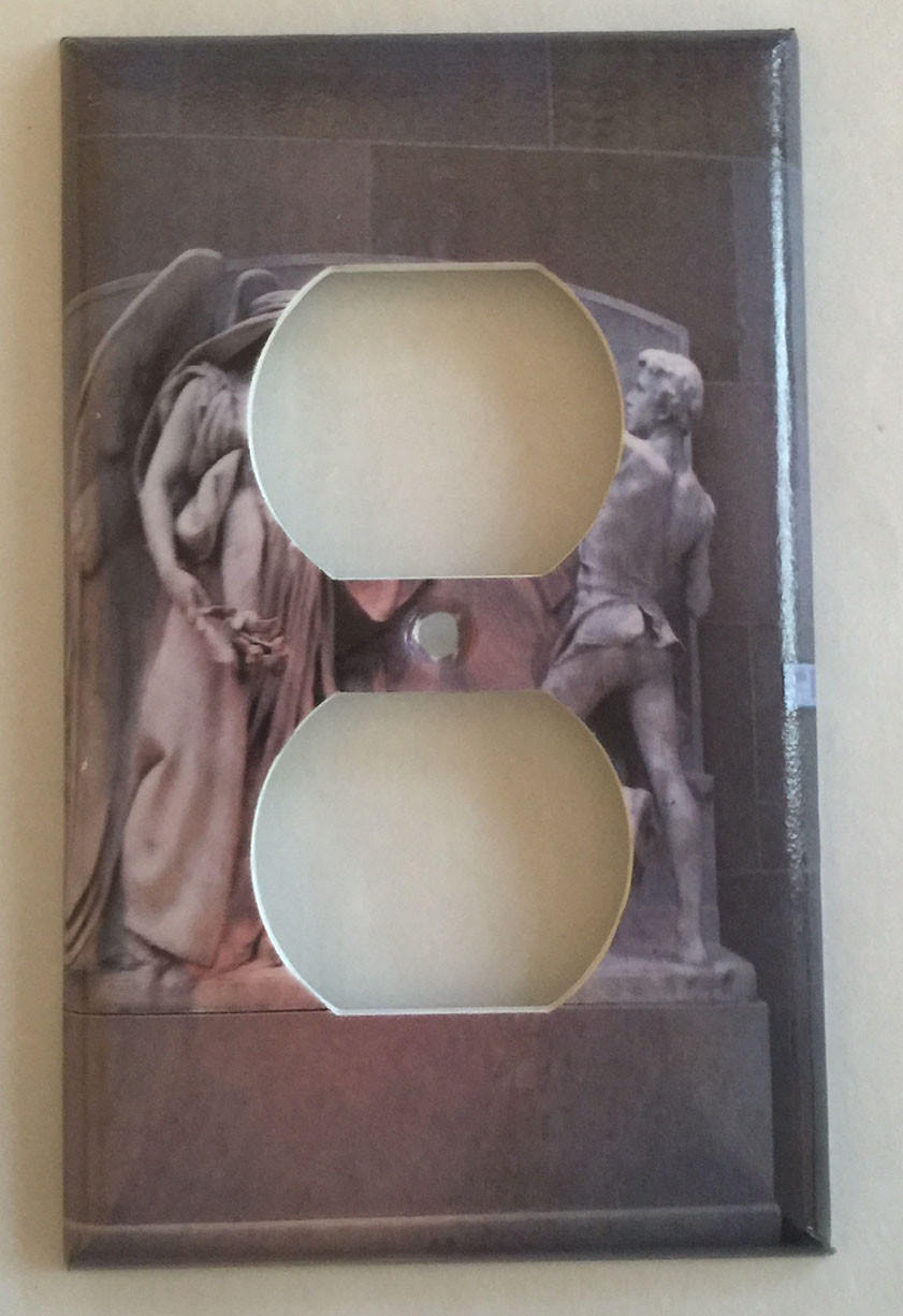 New York NYC Metropolitan Museum Angel with Me Light Switch & Outlet Plate Cover