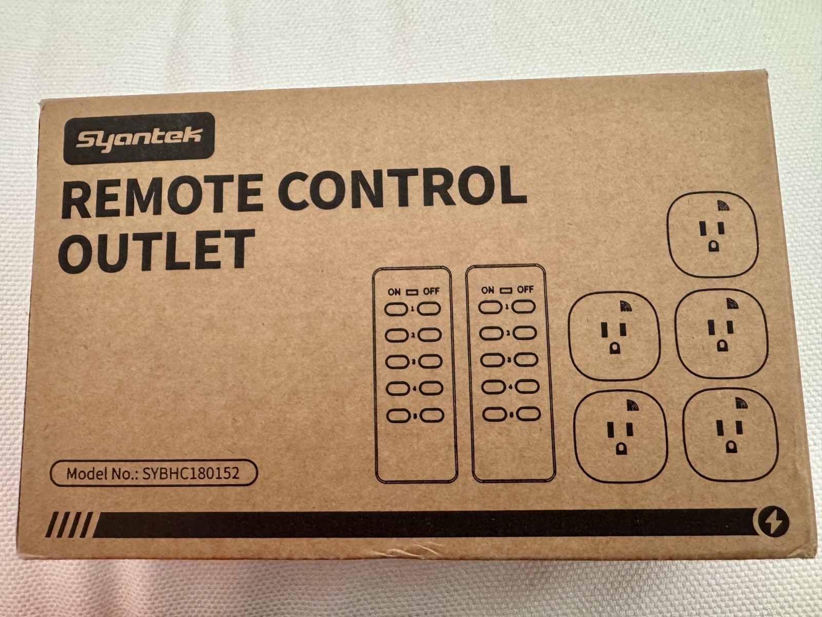 Syantek Remote Control Outlet 100 Foot Range