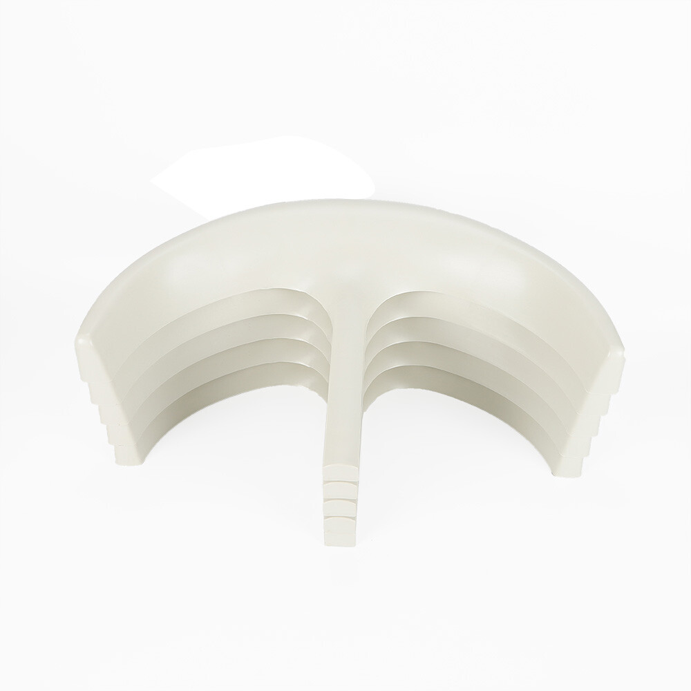 12V 600W Vertical-Axis Wind Turbine Generator 5-Blade Nylon 0.9m Off-Grid