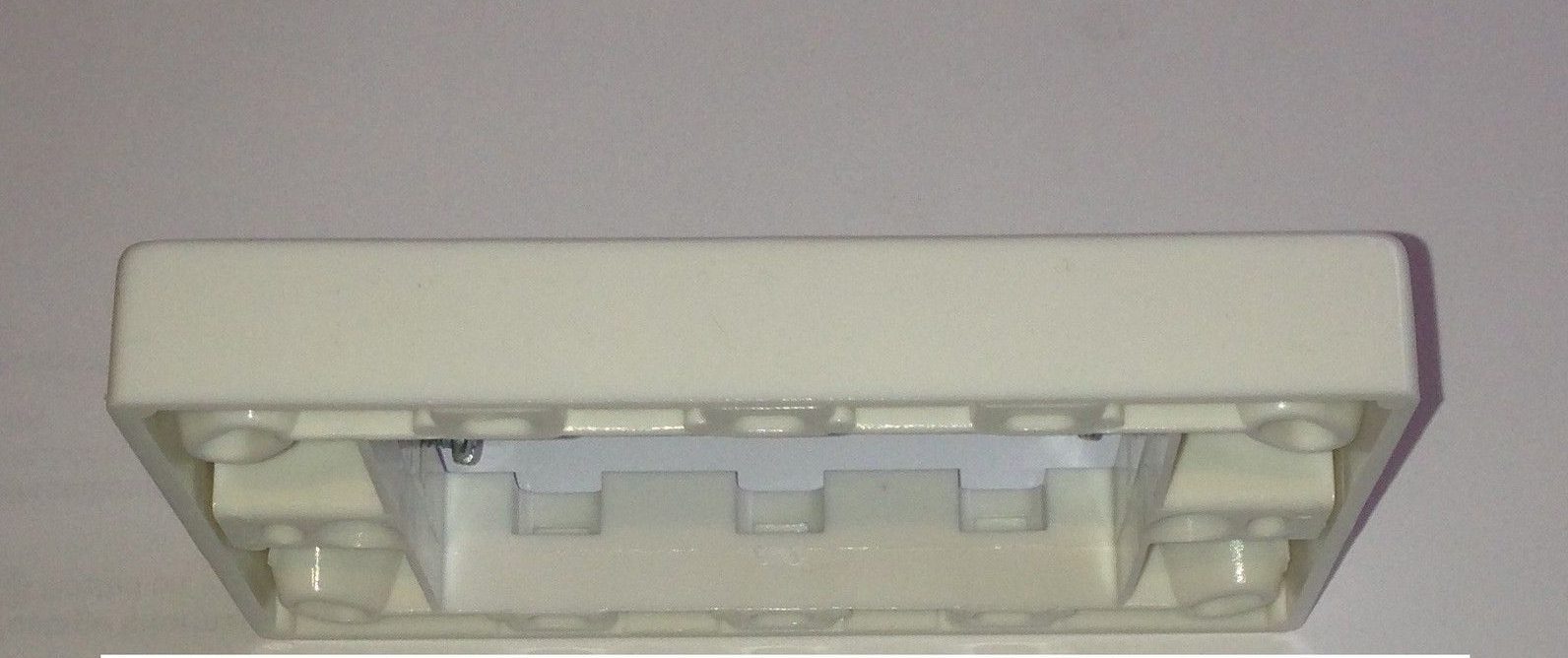 10x Shallow Slim Mounting Block 16mm Narrow For Electrical Power Points Skinny