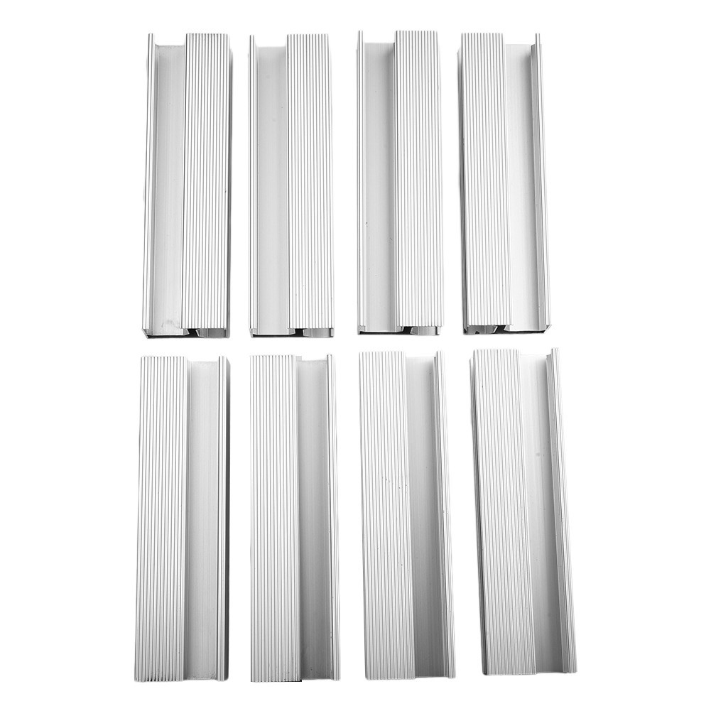 PV Solar Panel Mounting Rail 20cm 4PCS Aluminum Alloy for Support