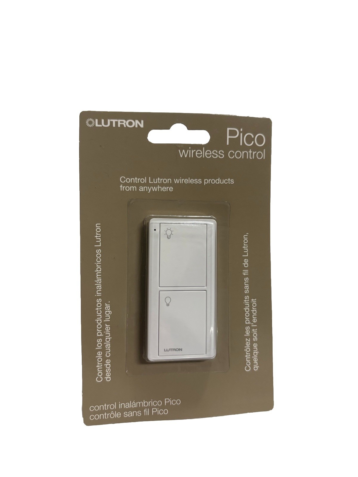 Lutron PJ2-2B-GWH-L01 On/Off Pico & Maestro Wireless Control