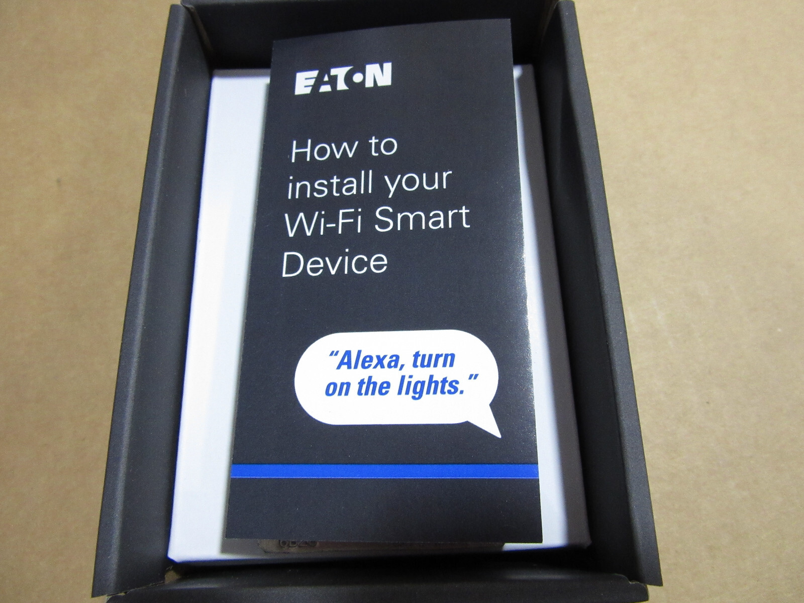 Eaton WFD30-C2-SP-L Wi-Fi Smart Dimmer 120V LED or CFL White WFD30-C2 New