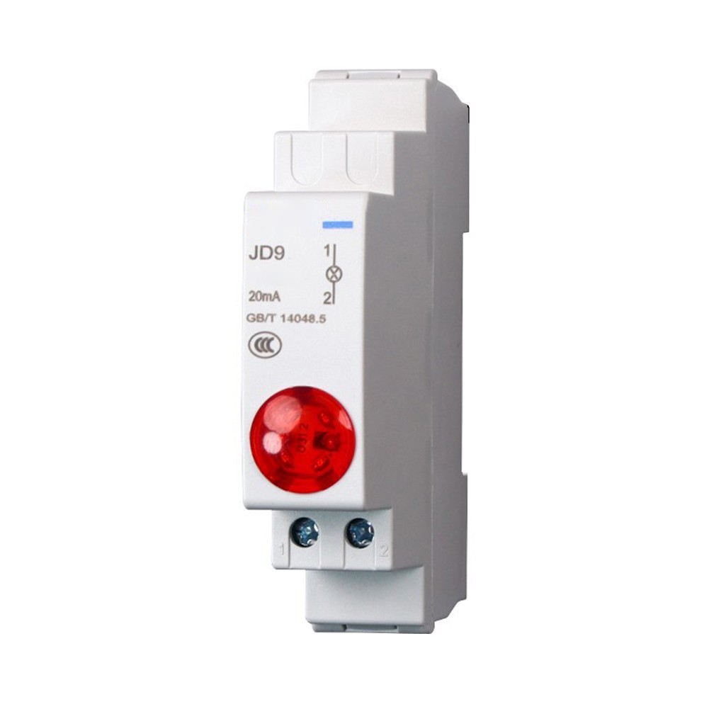 High Performance Din Rail Mount LED Signal Lamp JD9 with Extended Lifespan