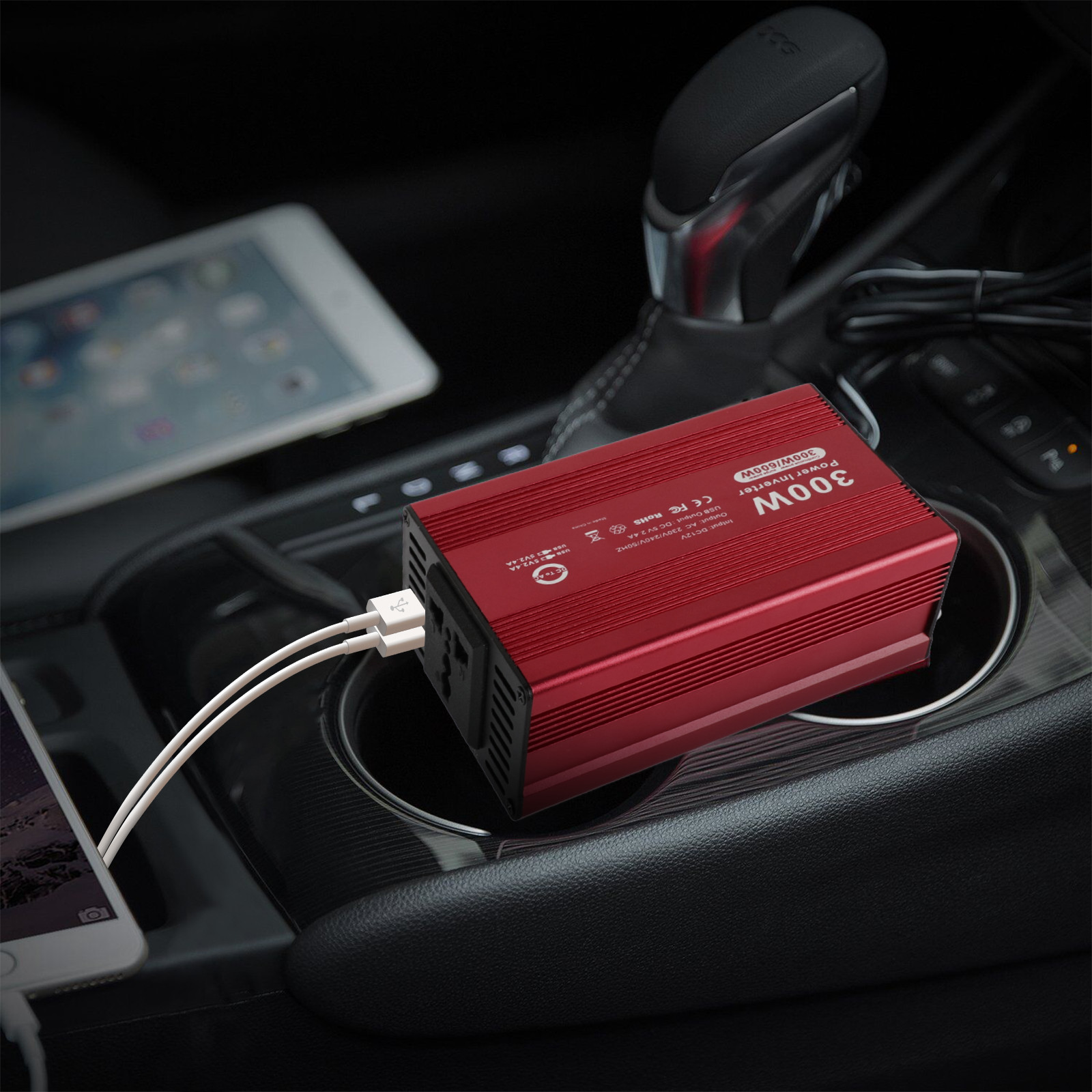Car Inverter Converter Adapter 12V to 110V Plug Power Outlet Cigarette Lighter