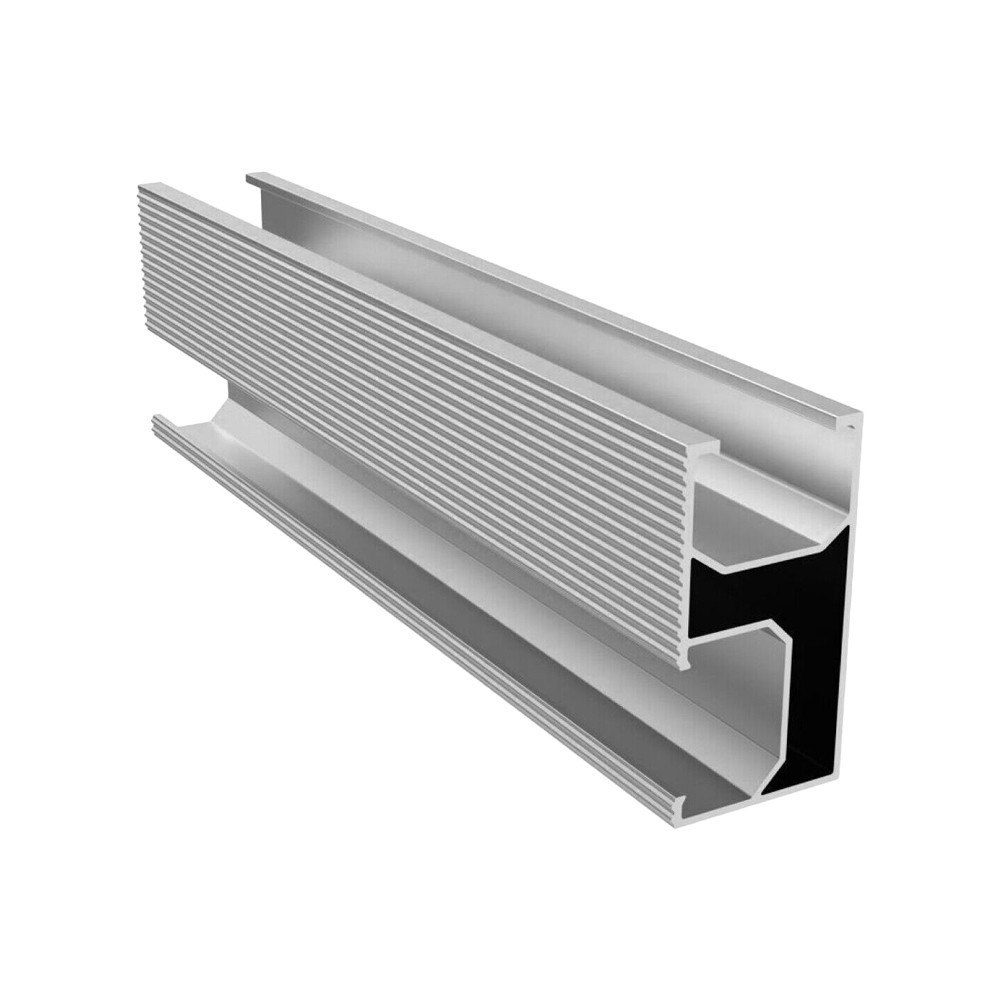 Solar Panel Mounting Rail 20cm Aluminum Alloy 8PCS for PV System Installation