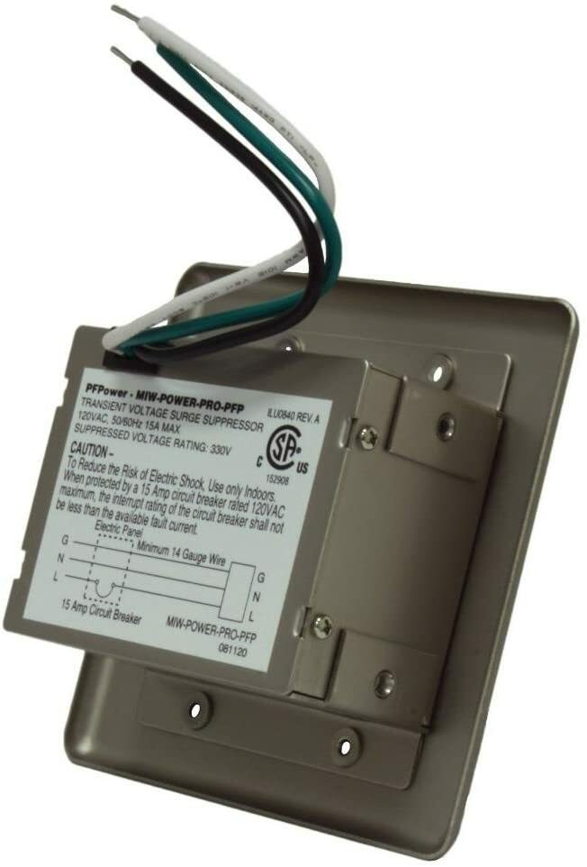 Panamax MIW Power Pro PFP In-Wall Power Management. U.S Authorized Dealer.