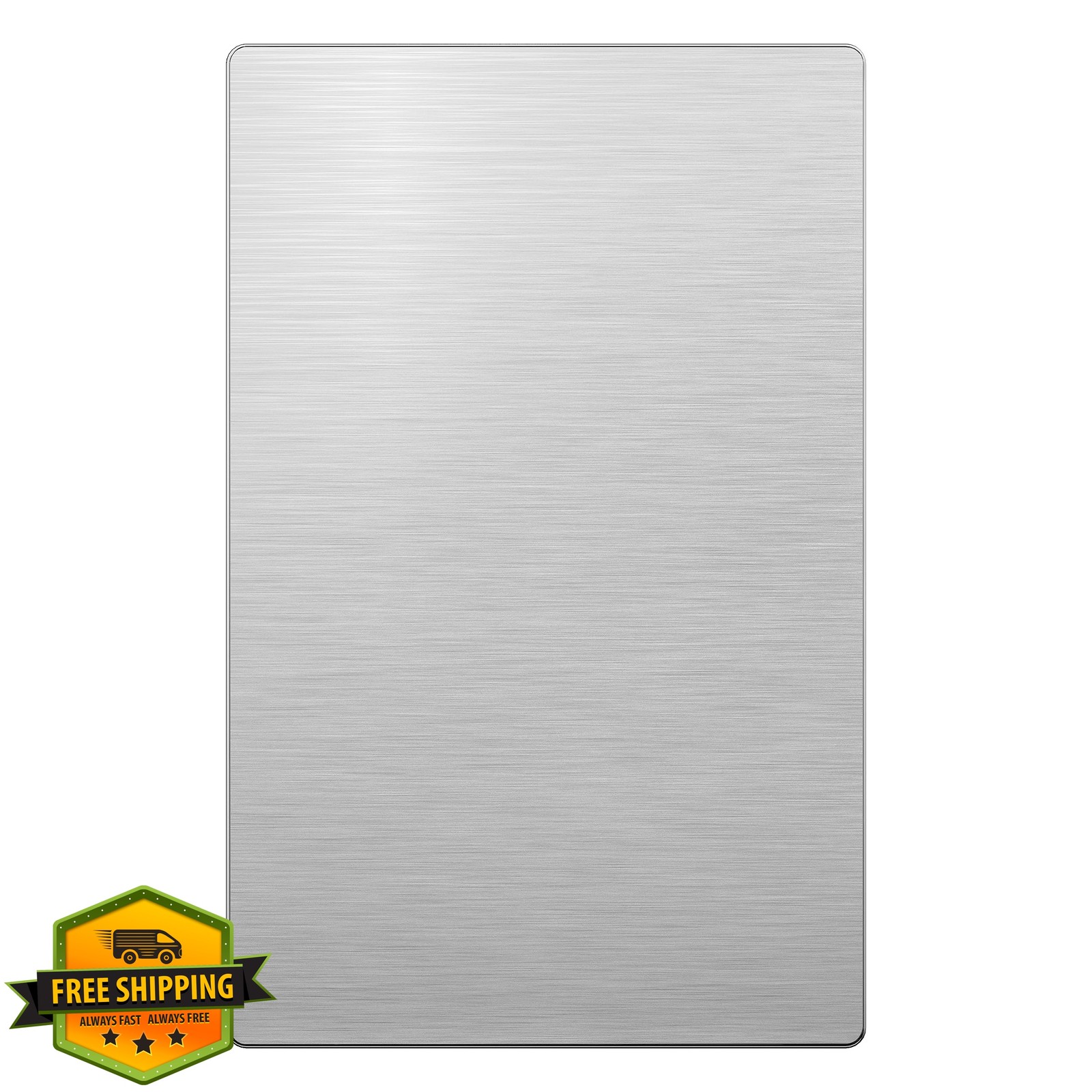 LIDER Blank Screwless Metal-Surface Wall Plate, Temperature and Impact Resist…