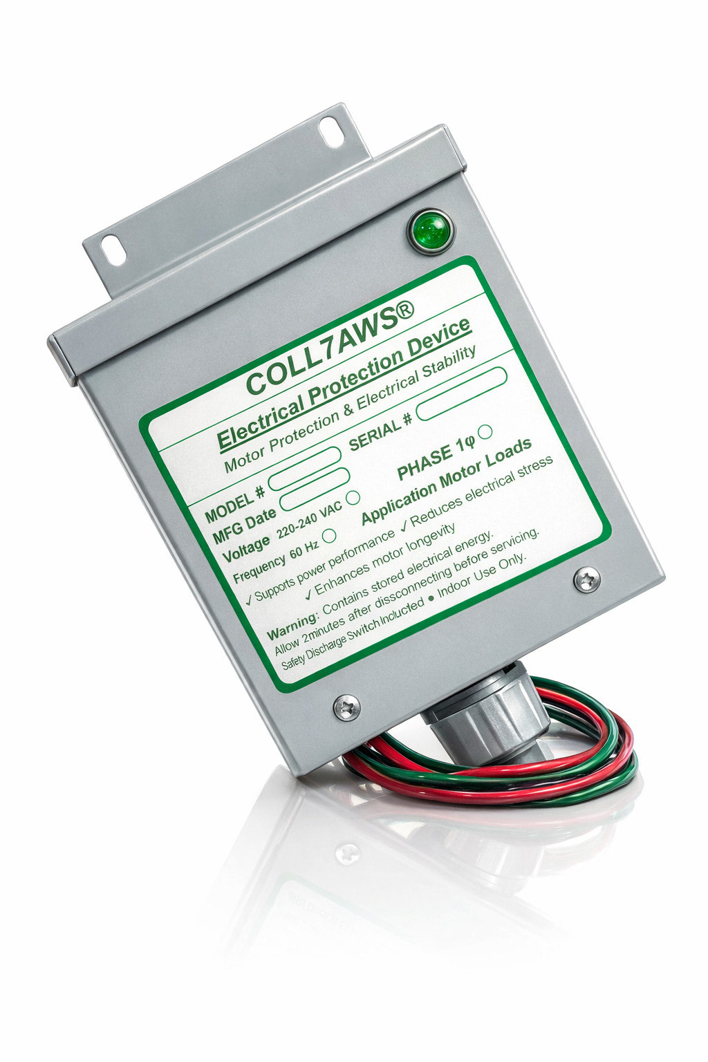 Whole House Power Factor Correction kVAR Energy Saver 50A-200A Voltage Stabilize