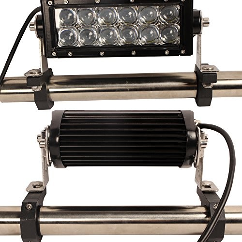 Tube Clamps 4pcs 1.5 inch Mounting Bracket,Roof Roll Bar Cage 1.5″-Clamp Kit
