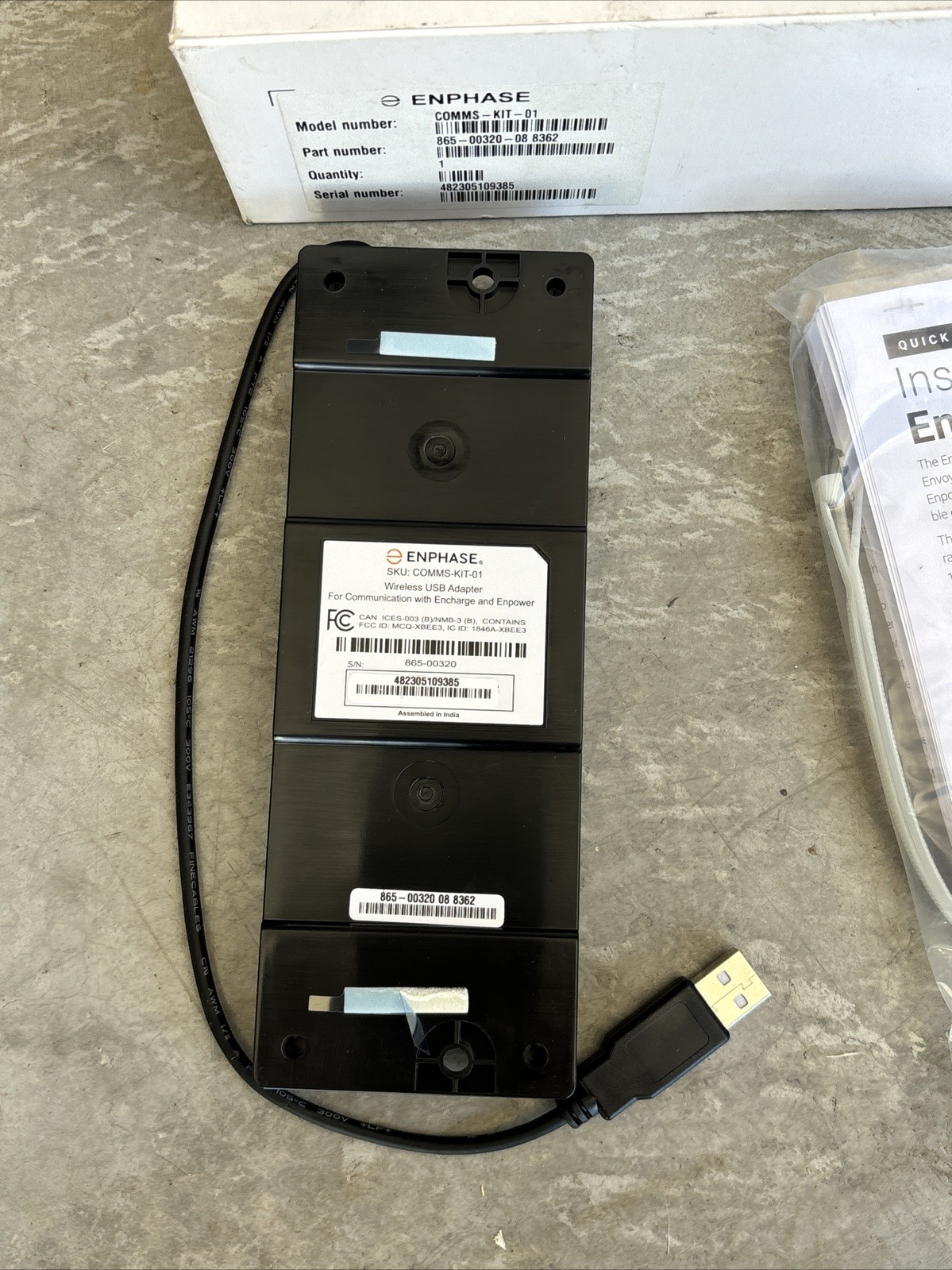 ENPHASE COMMS-KIT-01 Wireless USB Cmmunications Kit for Encharge & Enpower