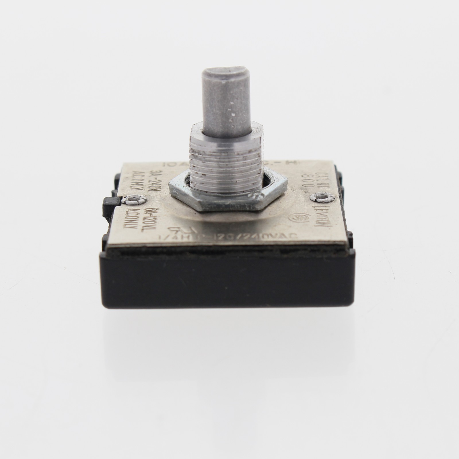 Leviton Rotary On/Off Canopy Switch 10A 120VAC-H/6A 120VAC-L/3A 240VAC 800
