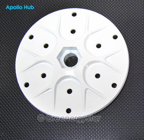 Apollo 550 W Watt 12 V AC (6 Blades) Wind Turbine Generator + Hybrid Controller