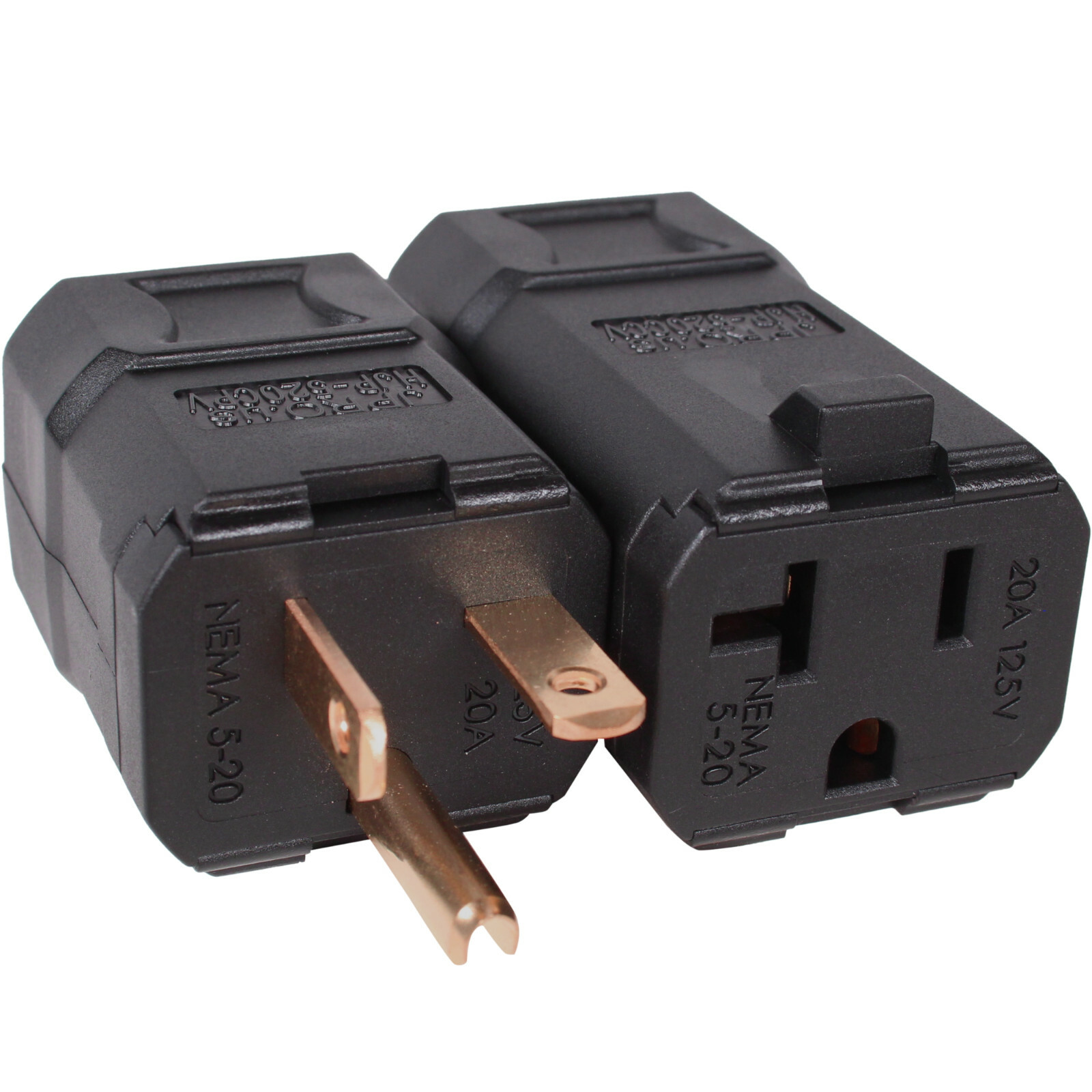 Male Female Extension Cord Replacement Ends 20 Amp Electrical Power Plug Repair