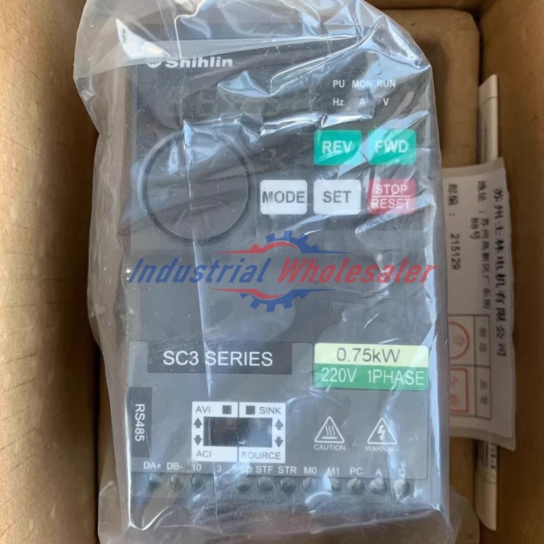 1PC NEW Shihlin SC3-021-0.75K 220V 0.75KW Inverter One year warranty