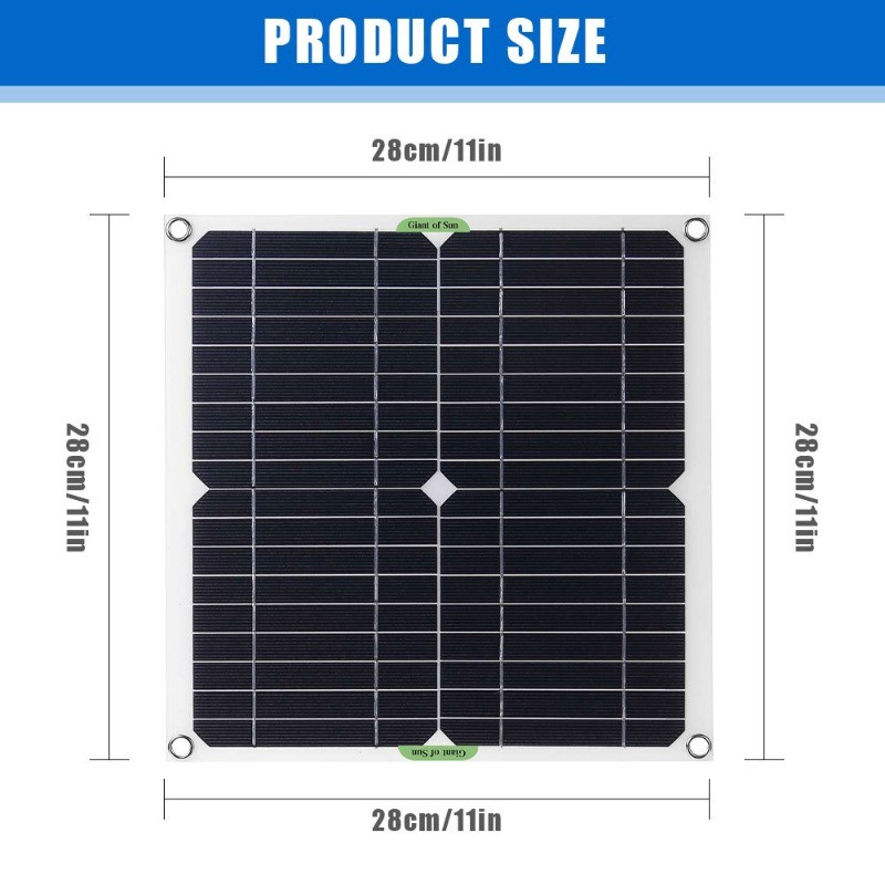 Solar Panel Kit 400 Watt 12V with 100A Battery Charger Controller Caravan Boat