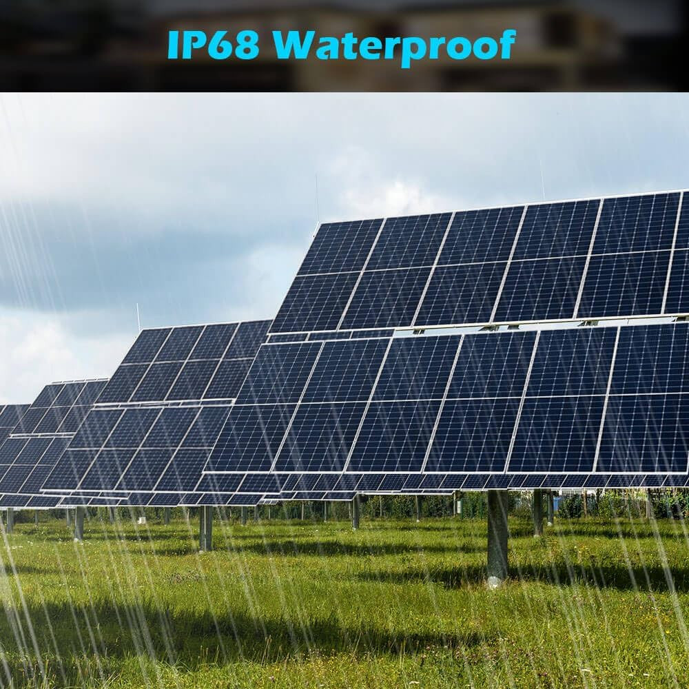 SUNGOLDPOWER 550W Monocrystalline Solar Panel 4-Pack for Off-Grid Systems