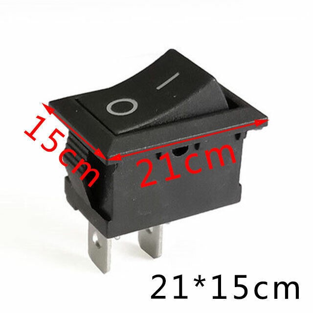 KCD1 Rocker switch 2 pins 2 positions electric kettle heater DIY handmade switch