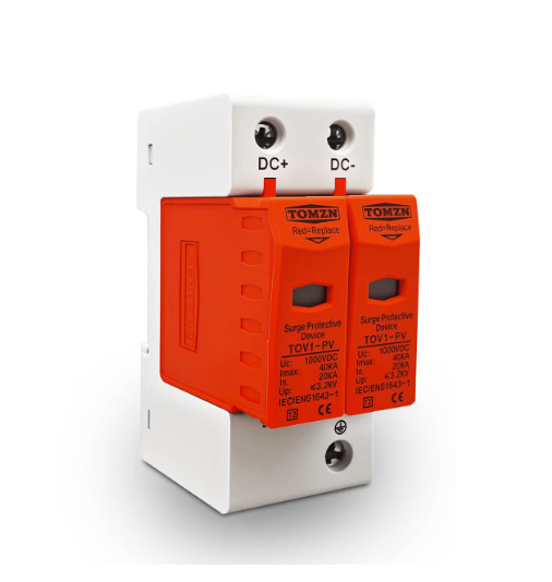 TOMZN DC SPD Surge Protector 500V-1000V 20-40kA for Solar PV
