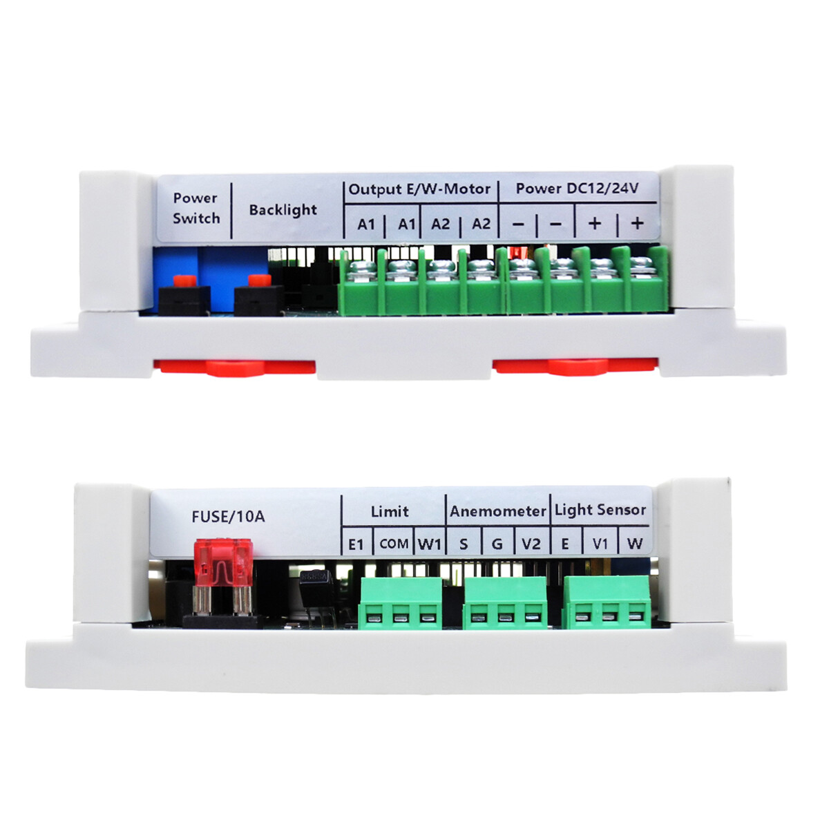 Single/Dual Axis Solar Tracker Controller W/ Wind Sensor DIY Solar Panel Kits AT