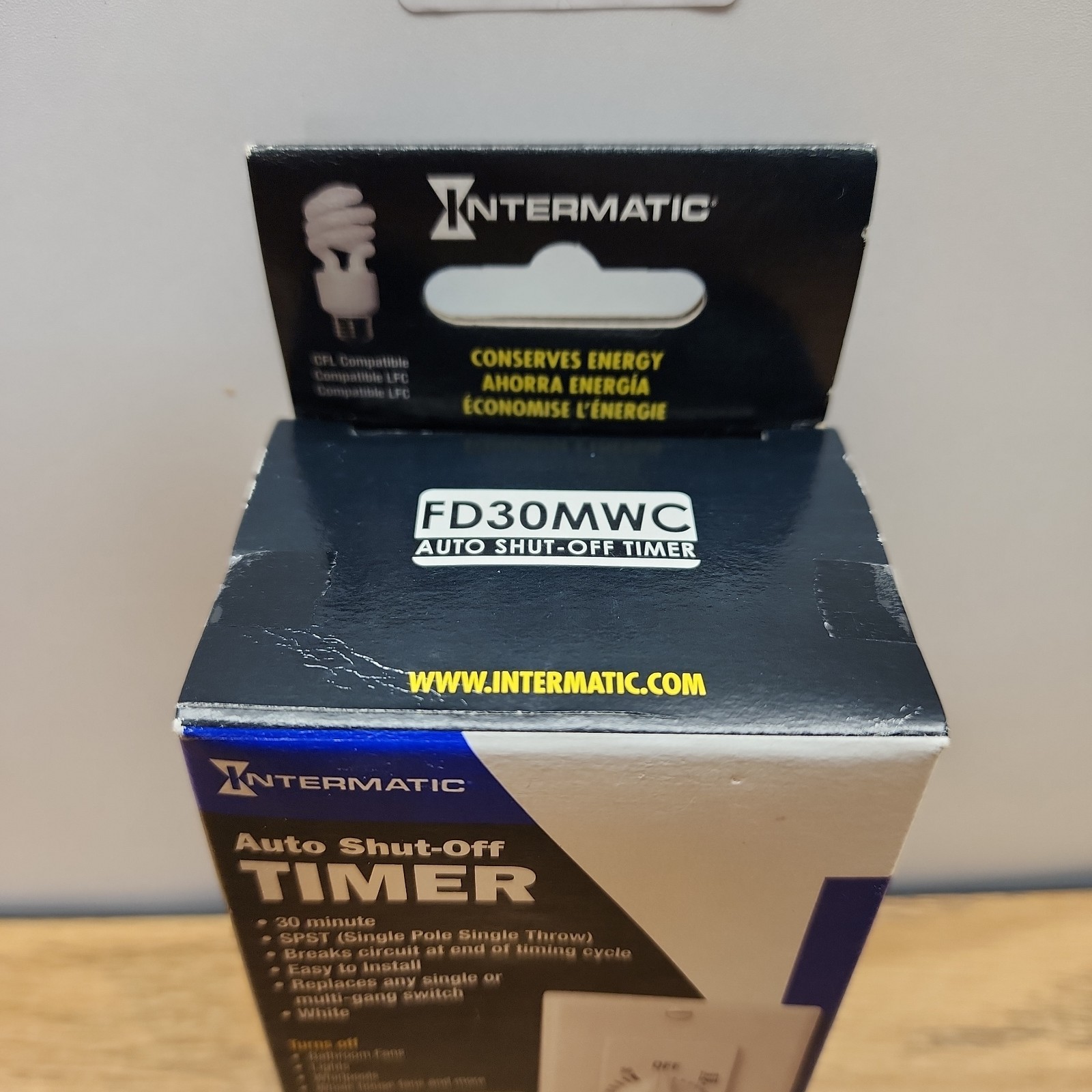 Intermatic FD30MWC Auto Shut-Off 30-Minute Single Pole Single Throw