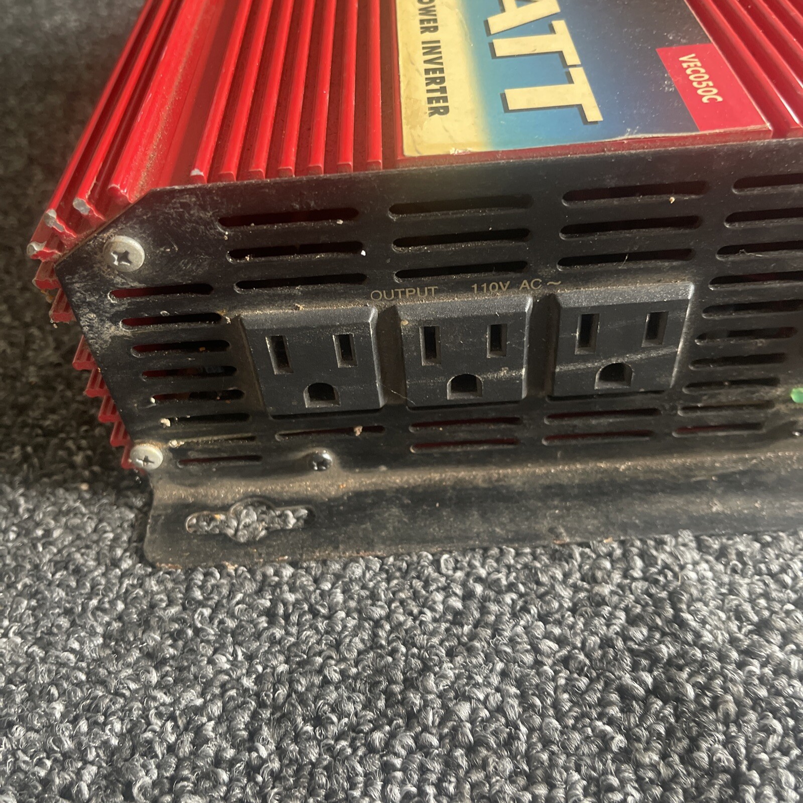 Vector VEC050C 1500 Watt AC Power Inverter Maxx SST Technology Non Working Parts