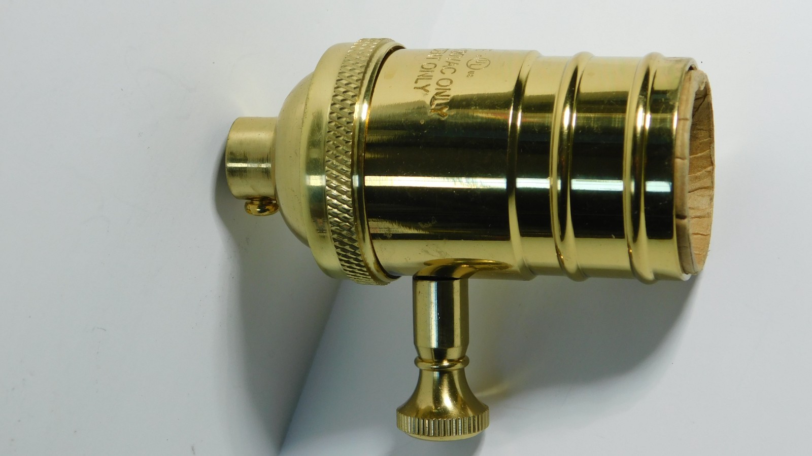 Sun-Lite Brass incandescent dimming socket 150W – 120V