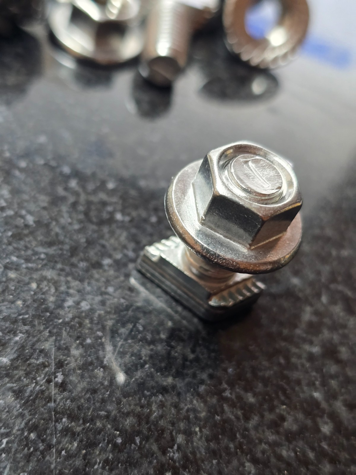 UNIRAC L-Foot stainless steel T-BOLT 3/8 X 3/4, SS, 200 pieces, M35270 solar