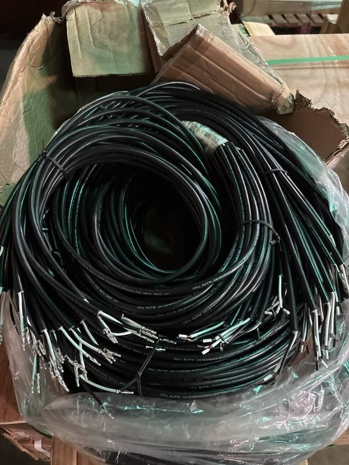 18 Gauge 2 Conductor PVC Cord, Oxygen-Free Copper Cable, 50FT 50FT, Black