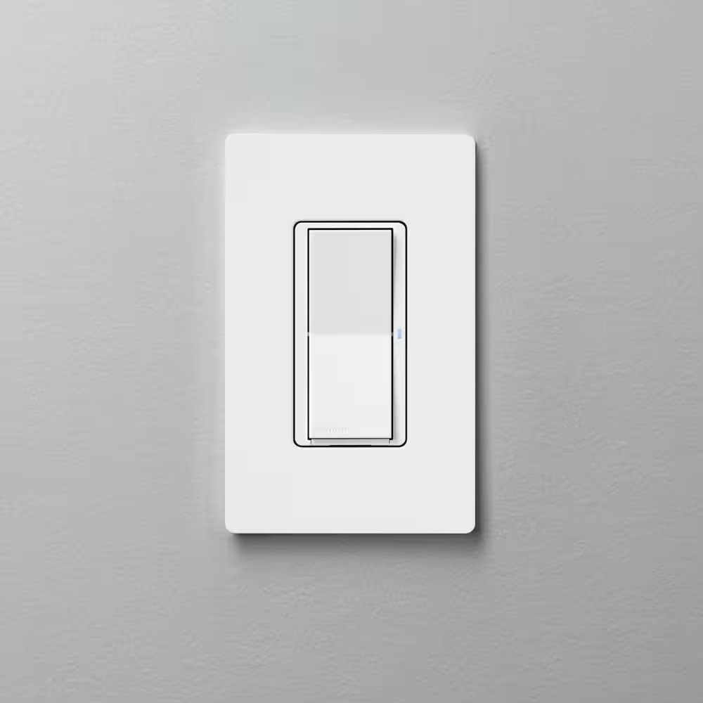 Claro Smart Switch for Caseta, On/Off Control of Lights/Fans, 5-Amp/Neutral Wire