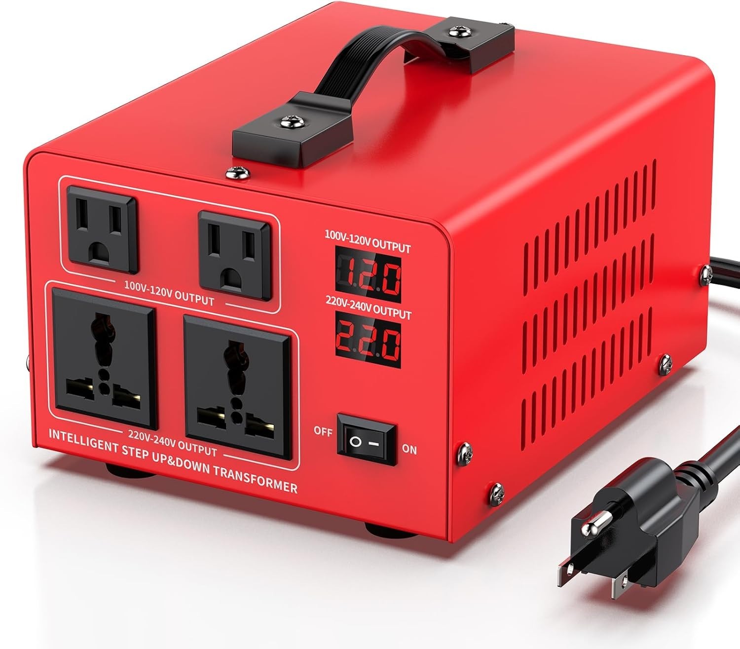 1500W Voltage Transformer Power Converter(110V to 220V, 220V to 110V) XX194
