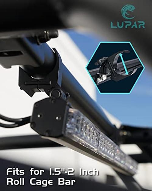 UTV Chase Lightbars C-Clamp Mounting Bracket Universal Fits 1.75″ – 2 Inch