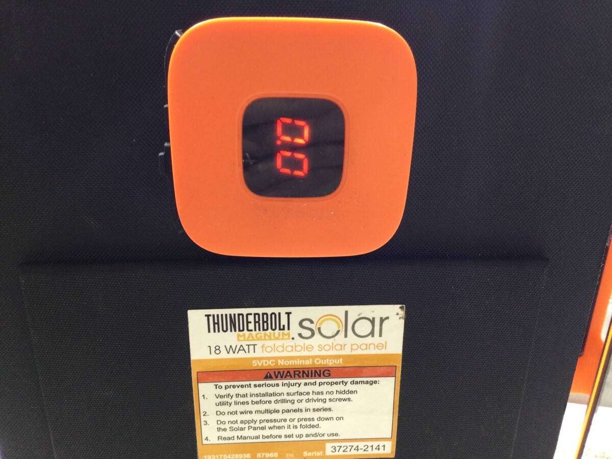 Thunderbolt 18W Foldable Solar Panel (CJL047791)