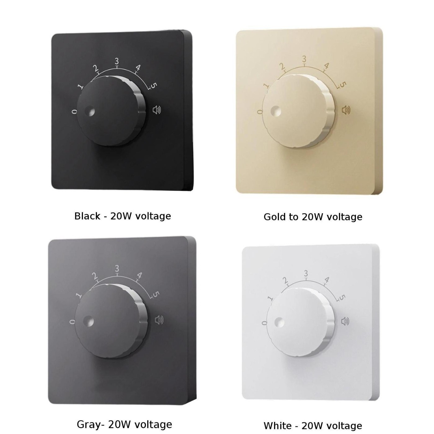 Aesthetic Multi Color Options Make This Volume Controller Stand Out in Any Room