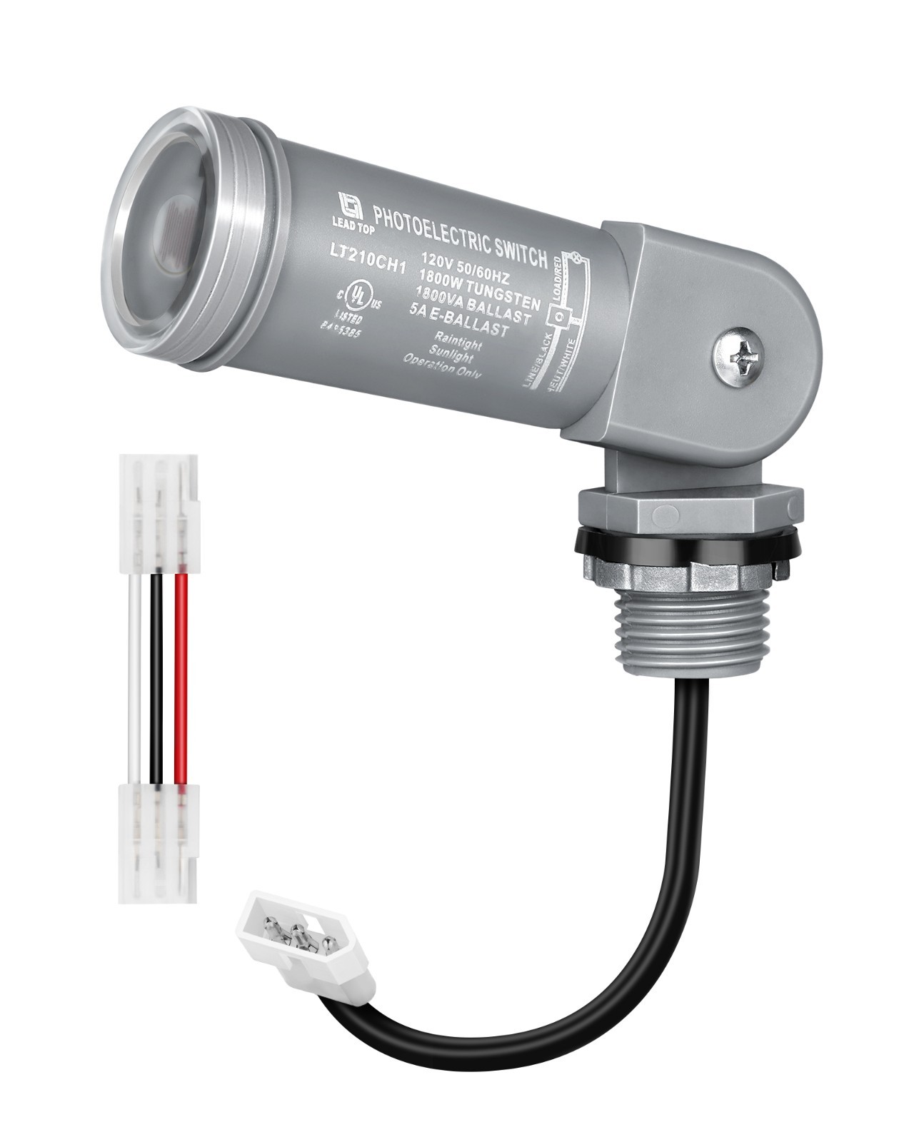 DEWENWILS Dusk to Dawn Sensor, Photocell Light Control for Outdoor Transformer